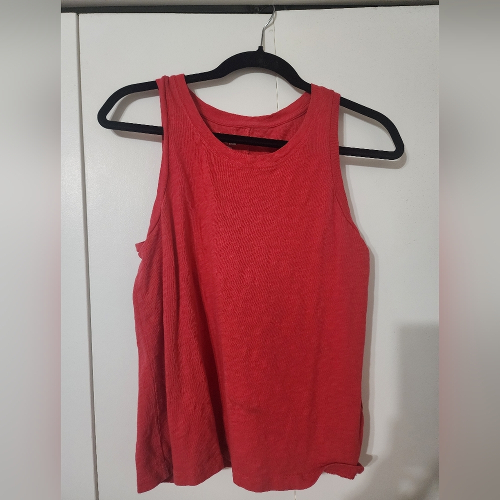 J. Crew Vibrant Red Tank Top